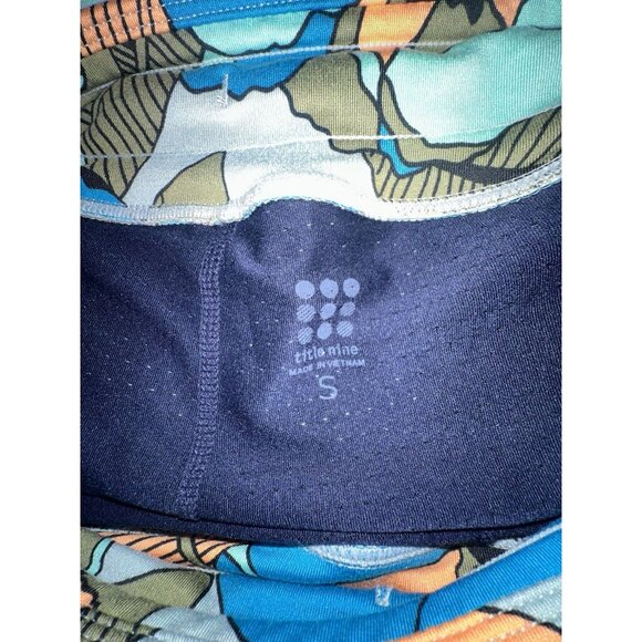 Title Nine size Small Blue Golf Tennis Pickleball Activewear Floral Skirt Skort - Picture 5 of 5